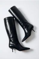 CALTANISSETTA Stivali in Pelle al Ginocchio - Triquetra sicilia- scarpe Messina